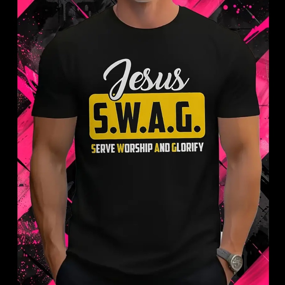 NIP Black Jesus SWAG Short Sleeve Tee